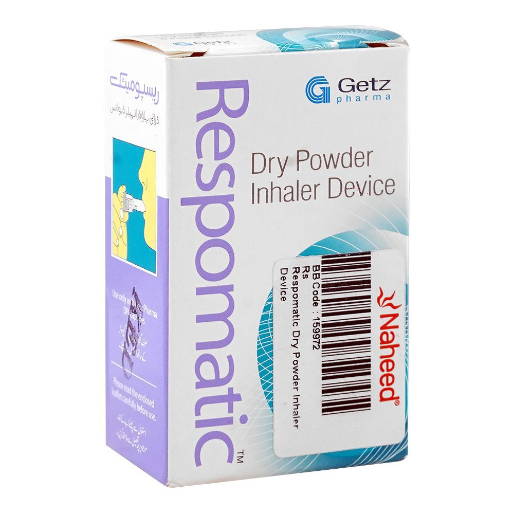 Getz Pharma Respomatic Dry Powder Inhaler Device - Main Image