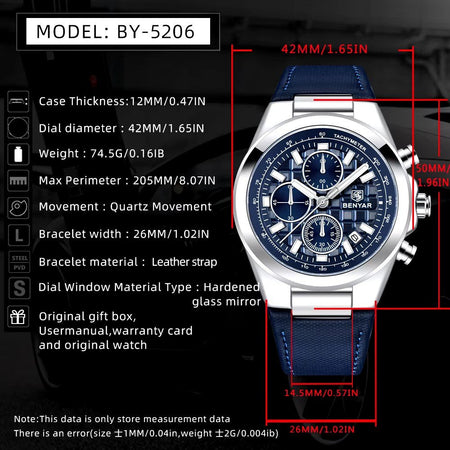 Benyar 5206 Chrono Master Image 9