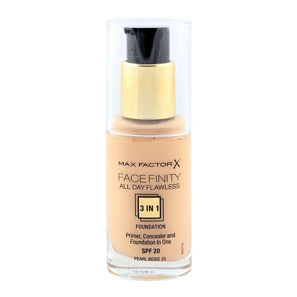 Max Factor Facefinity All Day Flawless 3in1 Foundation 35 Pearl Beige - Main Image