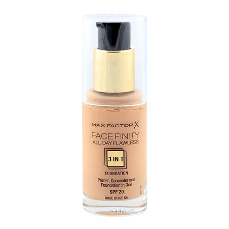 Max Factor Facefinity All Day Flawless 3in1 Foundation 65 Rose Beige - Main Image