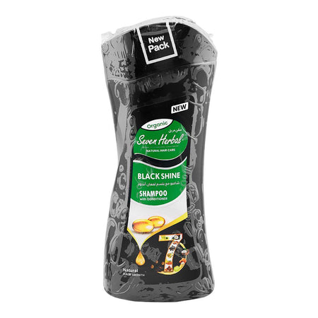 Seven Herbal Black Line Shampoo With Conditioner, For Dry Hair, 250ml - Main Image