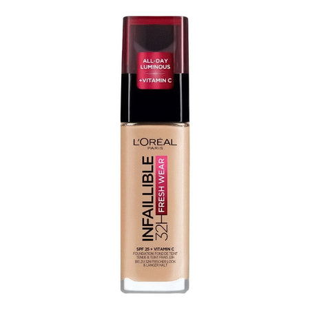 L'Oreal Paris Infallible 32H Fresh Wear Foundation, 200 Lin Naturel - Main Image