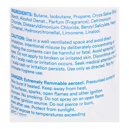 Batiste Fresh Breezy Citrus Dry Shampoo, 200ml - Image 3