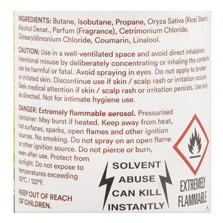 Batiste Coconut & Exotic Tropical Dry Shampoo, Refreshes Hair Without Drying Out, 200ml - Image 4