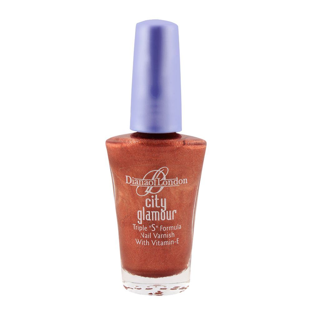 Diana of London City Glamour Nail Enamel 85 Hot Cocoa - Main Image