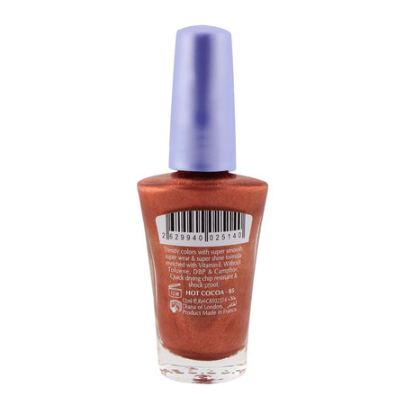 Diana of London City Glamour Nail Enamel 85 Hot Cocoa - Image 2