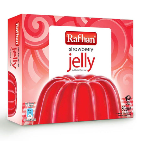 Rafhan Strawberry Jelly Powder 80g - Main Image