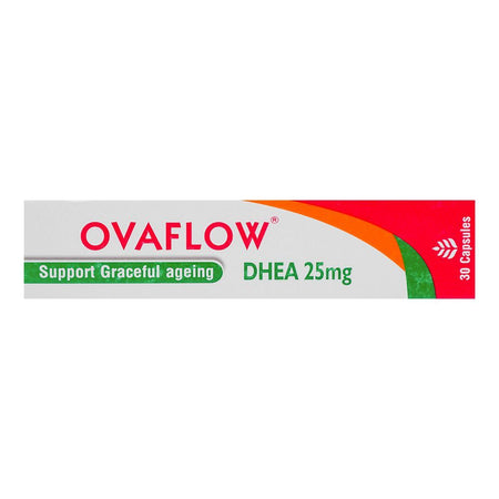Nutra Zone Healthcare Ovaflow Dhea Capsule, 25mg, 30-Pack - Image 4