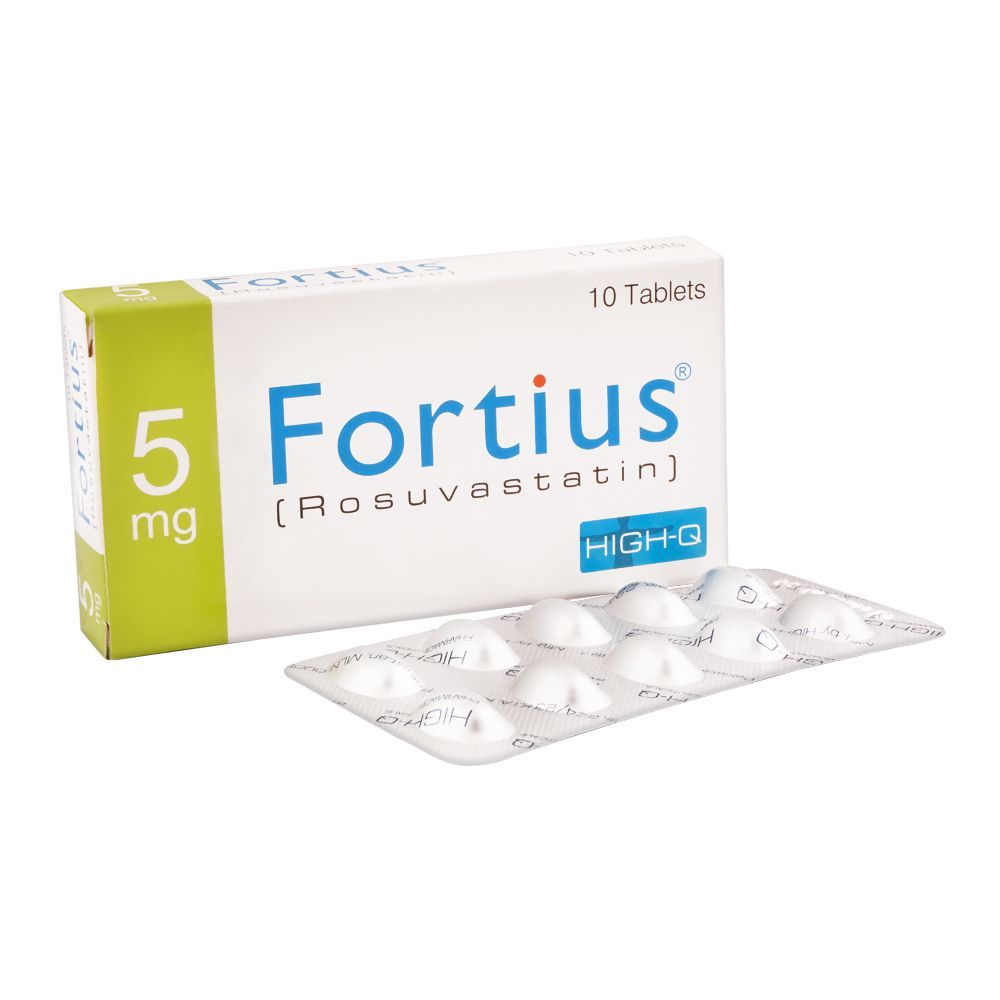 High-Q Pharmaceuticals Fortius Tablet, 5mg, 10-Pack - Main Image