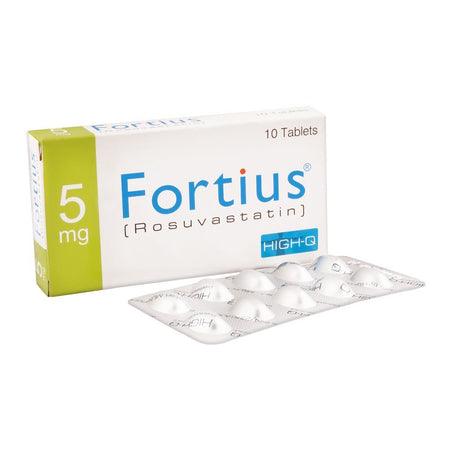 High-Q Pharmaceuticals Fortius Tablet, 5mg, 10-Pack - Main Image