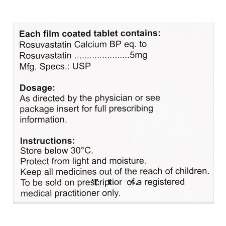 High-Q Pharmaceuticals Fortius Tablet, 5mg, 10-Pack - Image 3