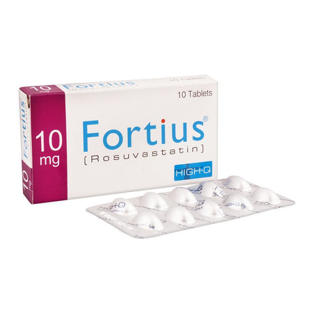 High-Q Pharmaceuticals Fortius Tablet, 10mg, 10-Pack - Main Image