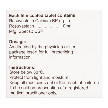 High-Q Pharmaceuticals Fortius Tablet, 10mg, 10-Pack - Image 3