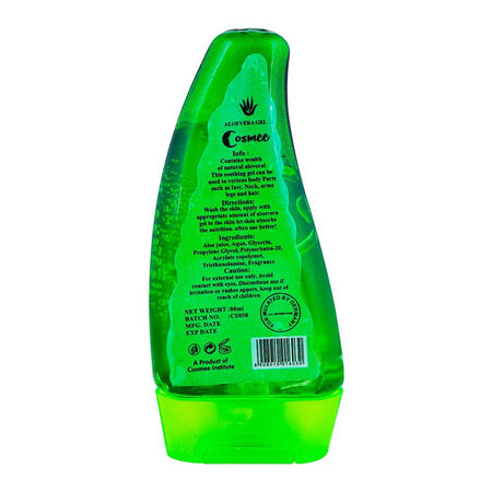 Cosmee 99.9% Aloe Vera Soothing Gel, 80g - Image 2