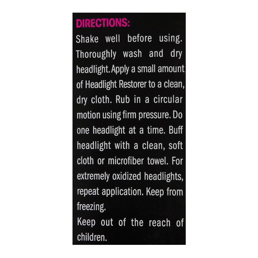 Flamingo Car Headlight Restorer, 300ml - Image 3