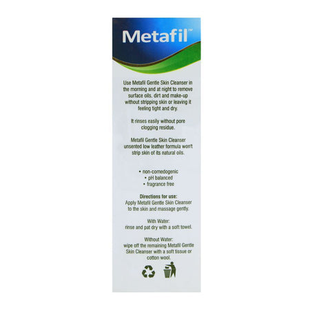 Metafil Gentle Skin Cleanser For All Skin Types 100ml - Image 3