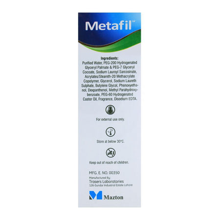 Metafil OS Oily Skin Cleanser, For Acne-Prone and Oily Skin, 100ml - Image 2