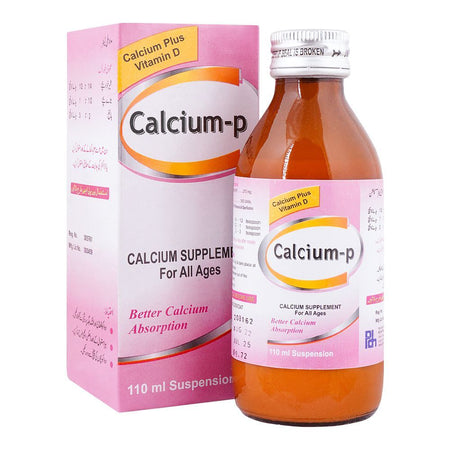 P.D.H. Calcium-P Syrup, For All Ages, 110ml - Main Image