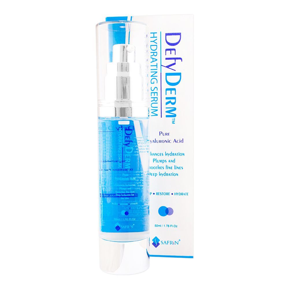 Safrin Skin Care Defyderm Hydrating Serum, 50ml - Main Image