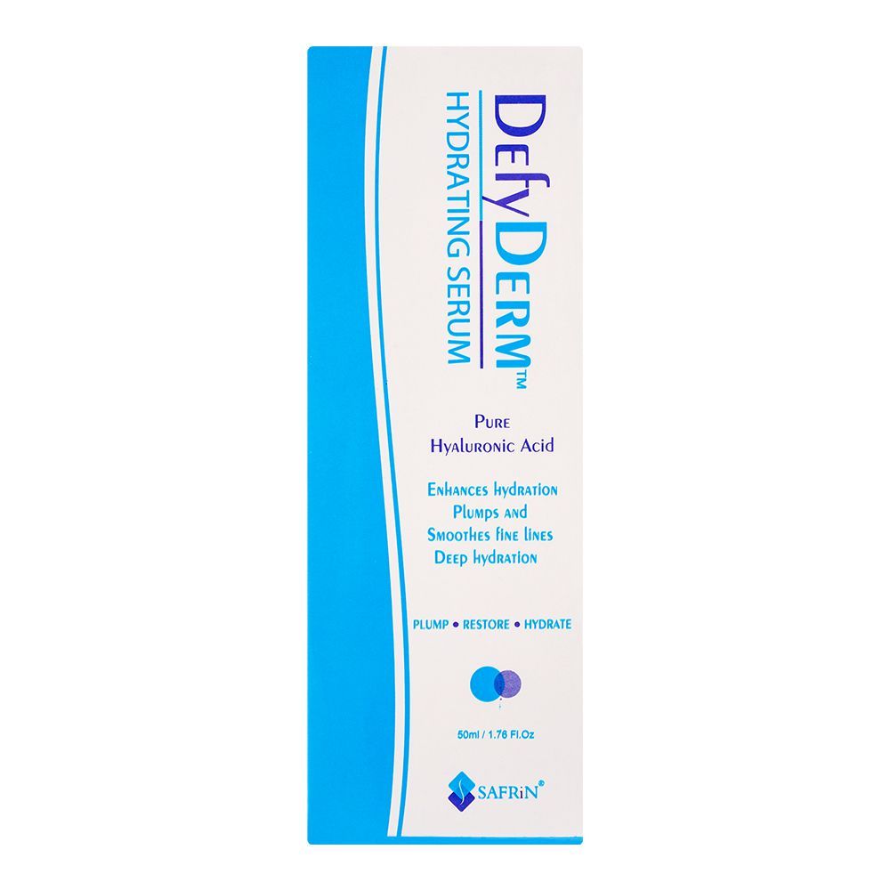 Safrin Skin Care Defyderm Hydrating Serum, 50ml - Image 2