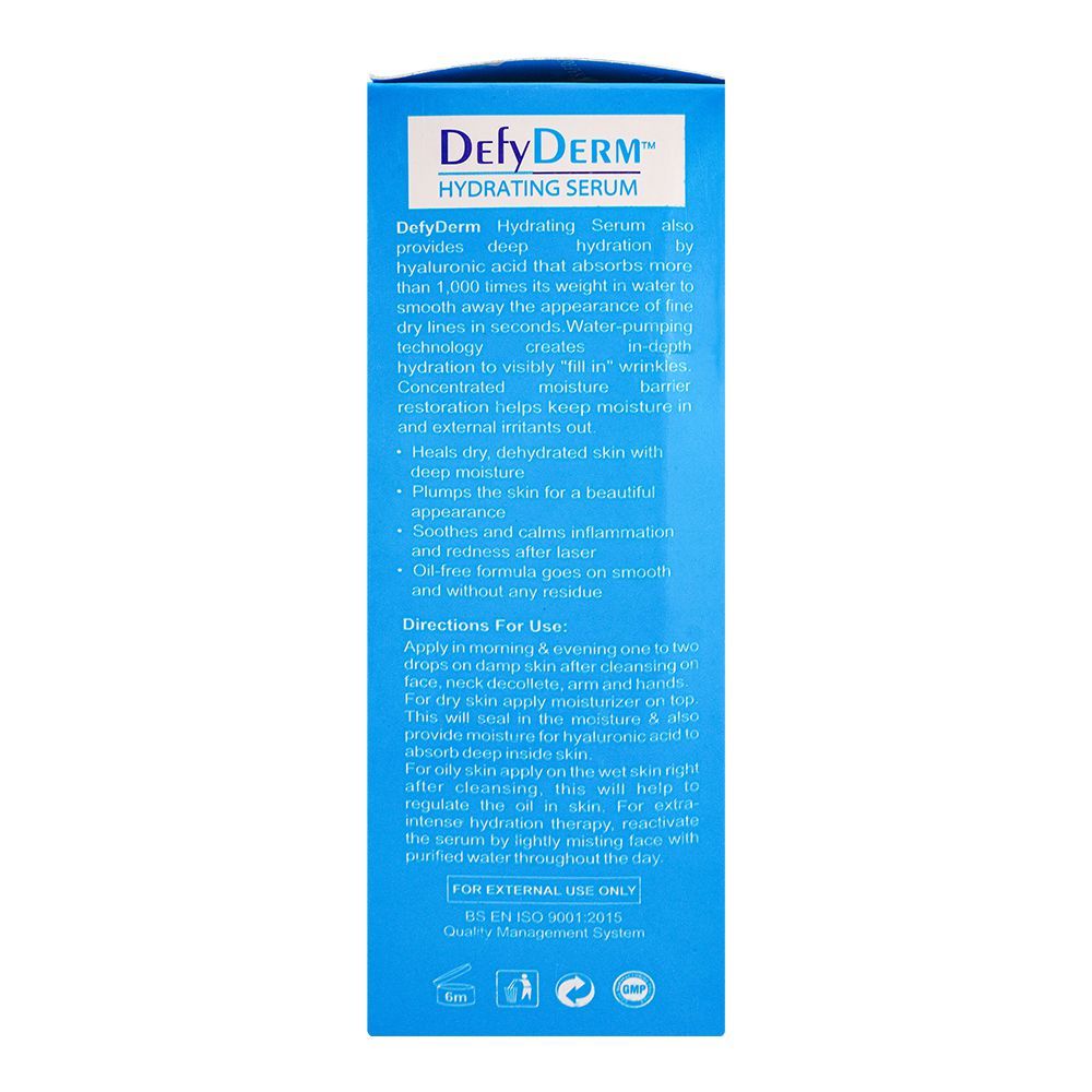Safrin Skin Care Defyderm Hydrating Serum, 50ml - Image 4