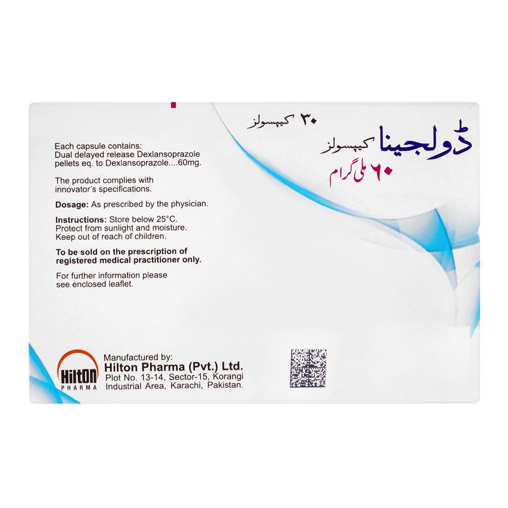 Hilton Pharma Dolgina Capsule, 60mg, 30-Pack - Image 2