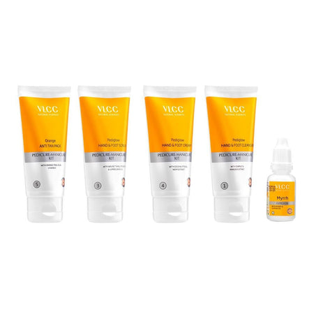 VLCC Natural Sciences Pedicure-Manicure Hand & Foot Care Kit, 5-Pack - Main Image