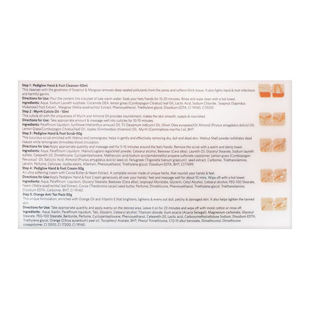VLCC Natural Sciences Pedicure-Manicure Hand & Foot Care Kit, 5-Pack - Image 4