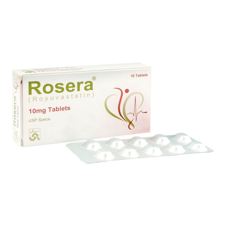 Sami Pharmaceuticals Rosera Tablet, 10mg, 10-Pack - Main Image