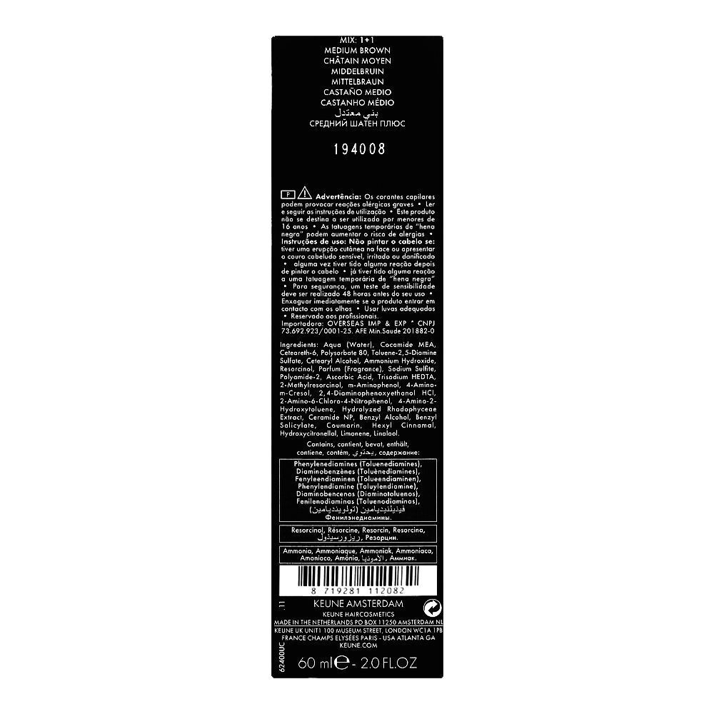 Keune Tinta Hair Color With Sea Silk Protein & UV Protection, 5.67 Light Red Violet Brown, 60ml - Image 3