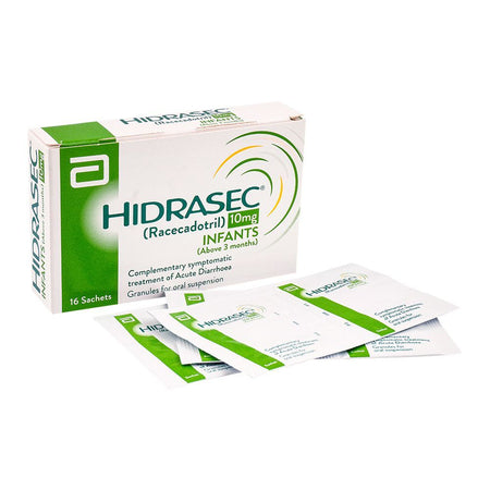 Abbott Hidrasec Infants Sachet, 10mg, 16-Pack - Main Image
