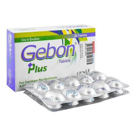 Genix Pharma Gebon Plus Dietary Supplement Tablet, 30-Pack - Main Image