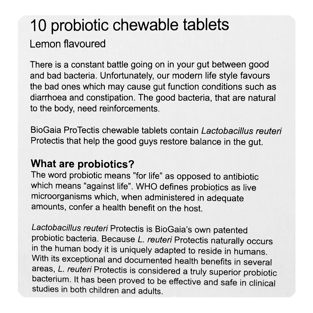 Protectis Tablets, Box (10 Tablets) - Image 3