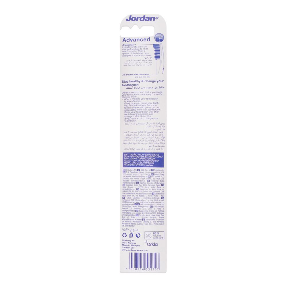 Jordan Advanced Change Me Toothbrush Soft, 10265 - Image 2