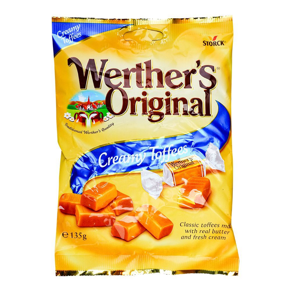 Storck Werther's Original Creamy Toffees, 135g - Main Image