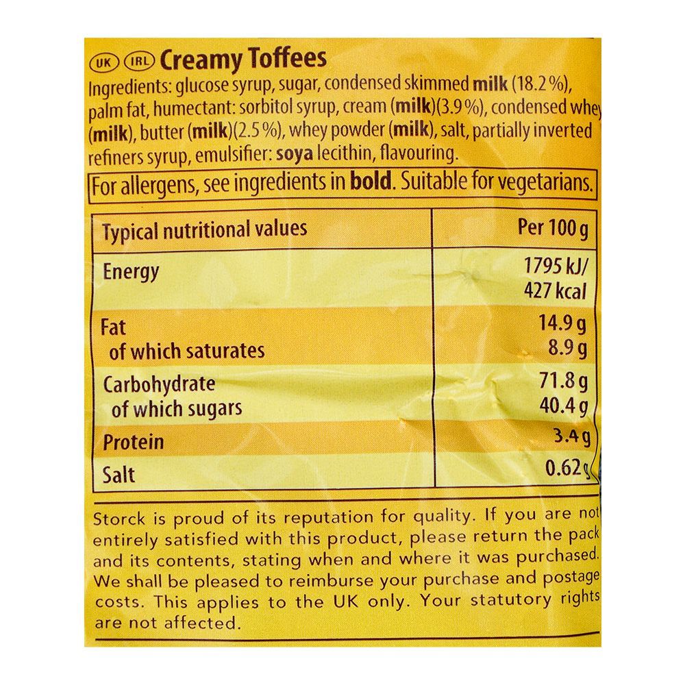 Storck Werther's Original Creamy Toffees, 135g - Image 3