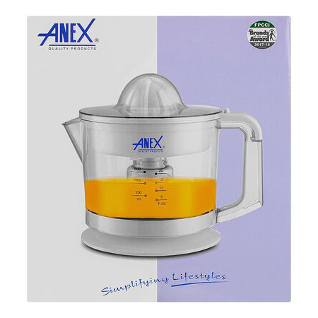 Anex Citrus Juicer With Dust Cover, 40W, White, AG-2058 - Image 4