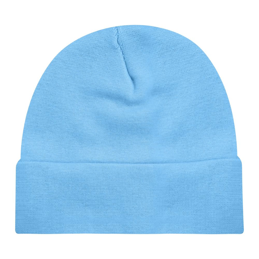 Twin Baby Round Cap, Large, Sky Blue - Main Image