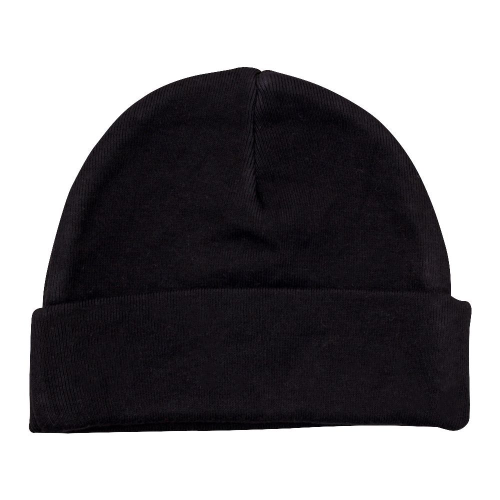 Twin Baby Round Cap, Black - Main Image