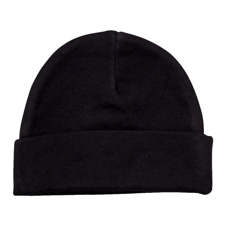 Twin Baby Round Cap, Black - Main Image