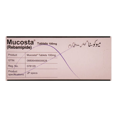 Otsuka Mucosta Tablet, 100mg, 10 X 10-Pack - Image 3
