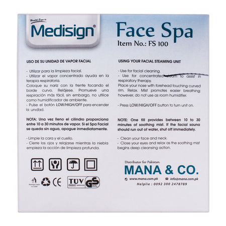 Medisign Face Spa Facial Steamer, FS-100 - Image 4