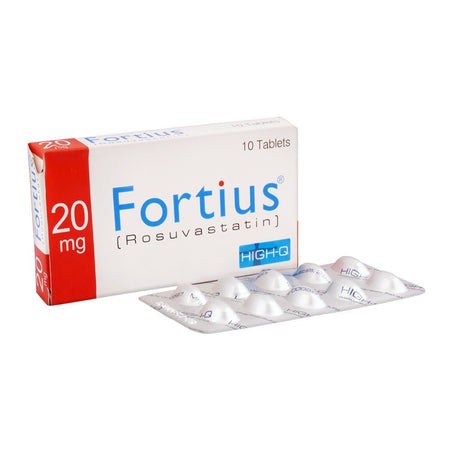 High-Q Pharmaceuticals Fortius Tablet, 20mg, 10-Pack - Main Image