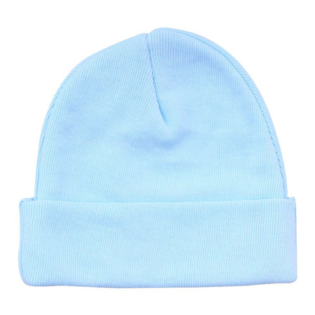 Twin Baby Round Cap, Ocean Blue - Main Image