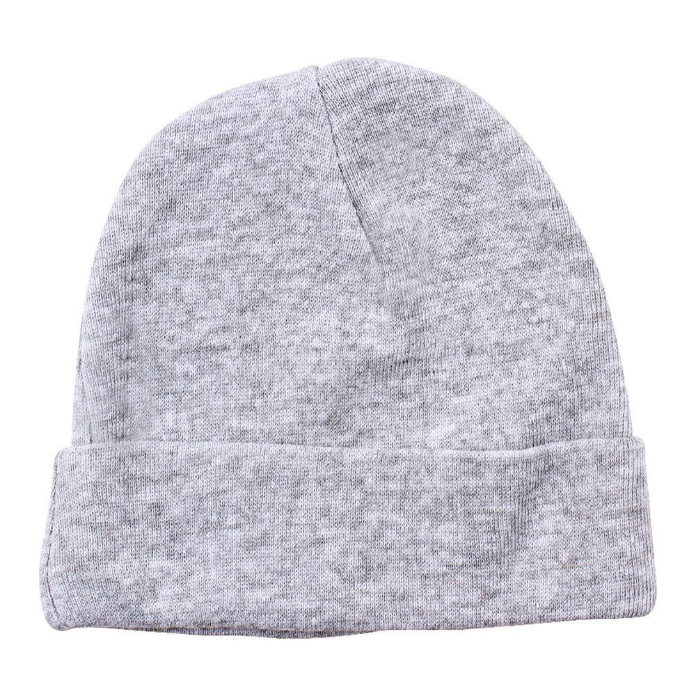 Twin Baby Round Cap, Haider Grey - Main Image