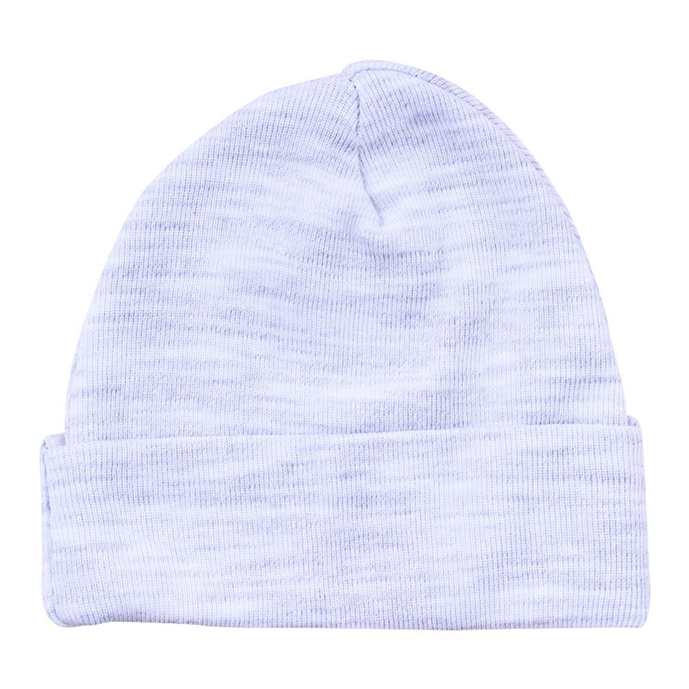 Twin Baby Round Cap, Silver Grey - Main Image