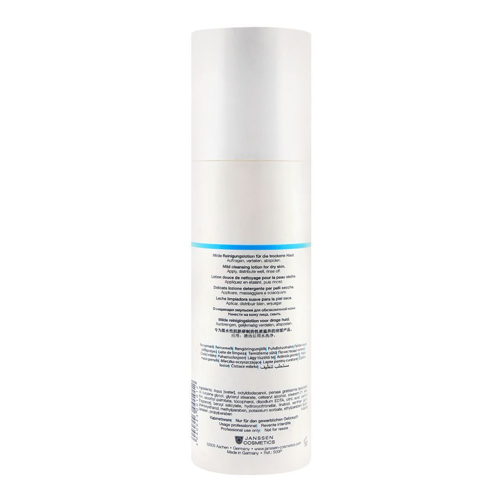 Janssen Cosmetics Dry Skin Mild Creamy Cleanser 500ml - Image 2