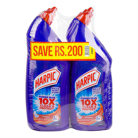 Harpic Original Bathroom Cleaner, 2x900ml, Value Pack - Main Image