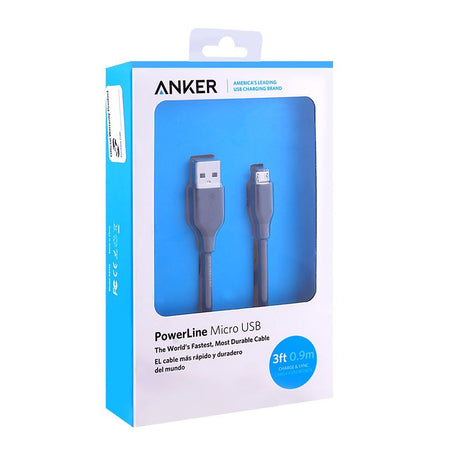 Anker PowerLine Micro USB Android Cable 3ft - A8132H11 - Image 2