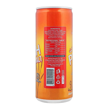 Muree Brewery`S Peach Malt Can 250ml - Image 2